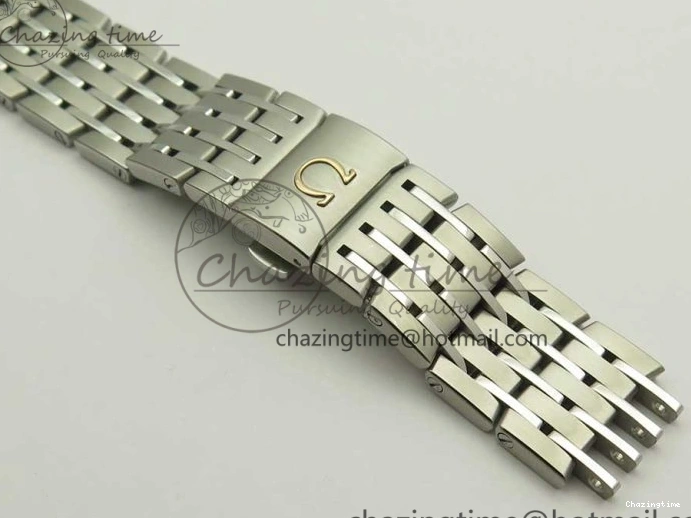 0315 De Ville Hour Vision 41mm SS VSF 1:1 Best Edition White Dial on SS Bracelet A8500 Super Clone Casual 7946